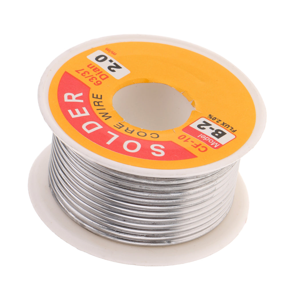 1 Roll 100g Tin Lead Resin Rosin Core Solder Wire For Electrical Soldering Diameter 2.0mm