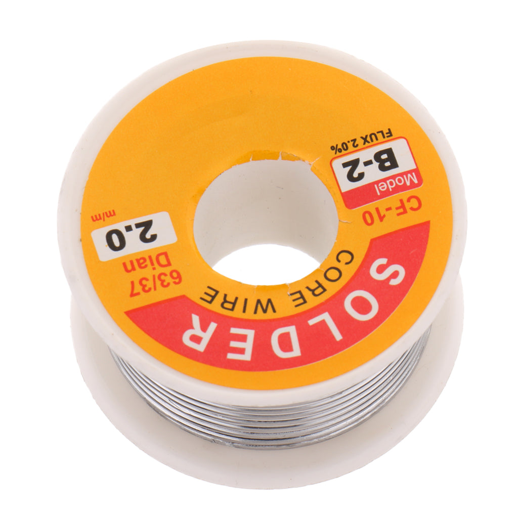 1 Roll 100g Tin Lead Resin Rosin Core Solder Wire For Electrical Soldering Diameter 2.0mm