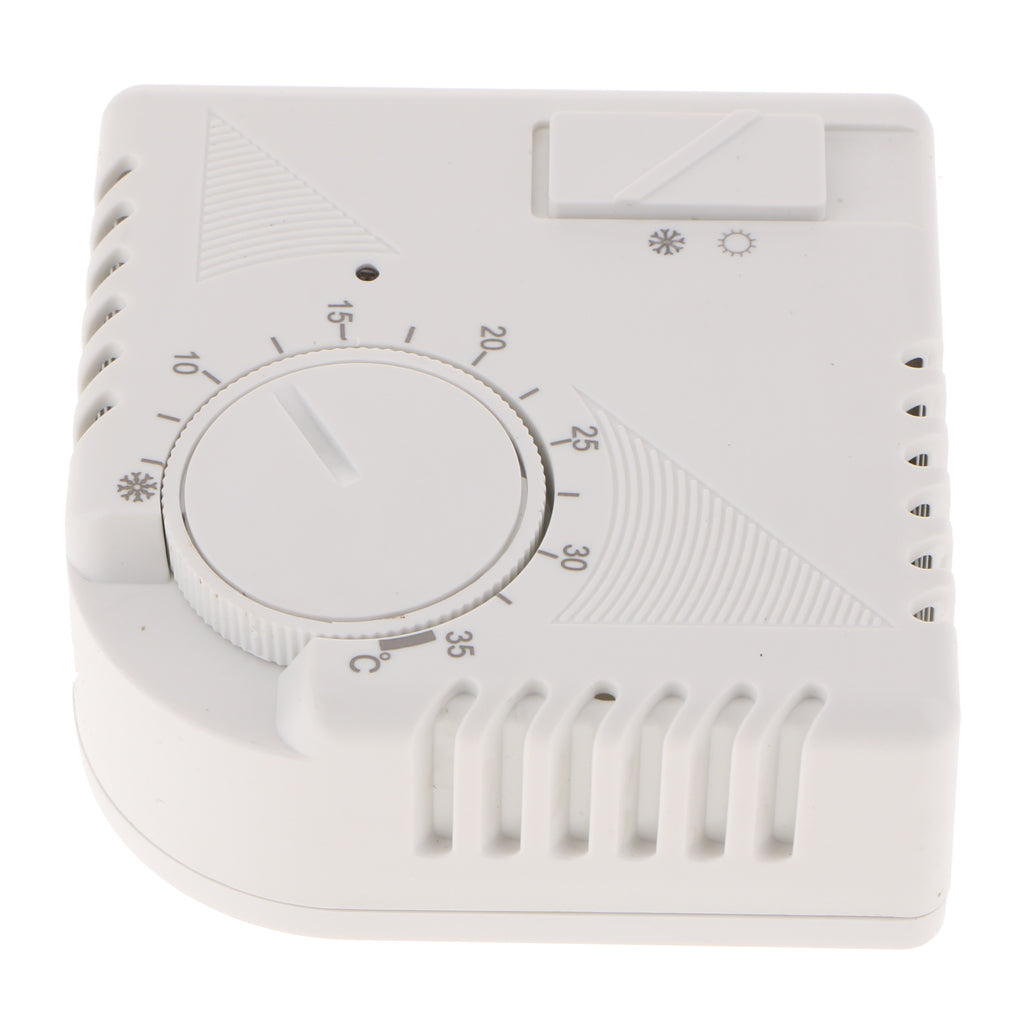 Floor Heating Manual Thermostat Air Condition Temperature Control Switch 10A
