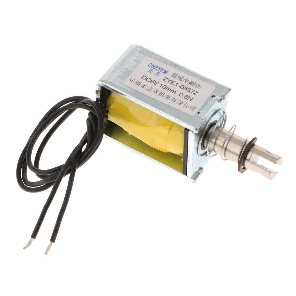 DC With Push Pull Solenoid Bolt Locks Automatically 1070TS 24V 6V