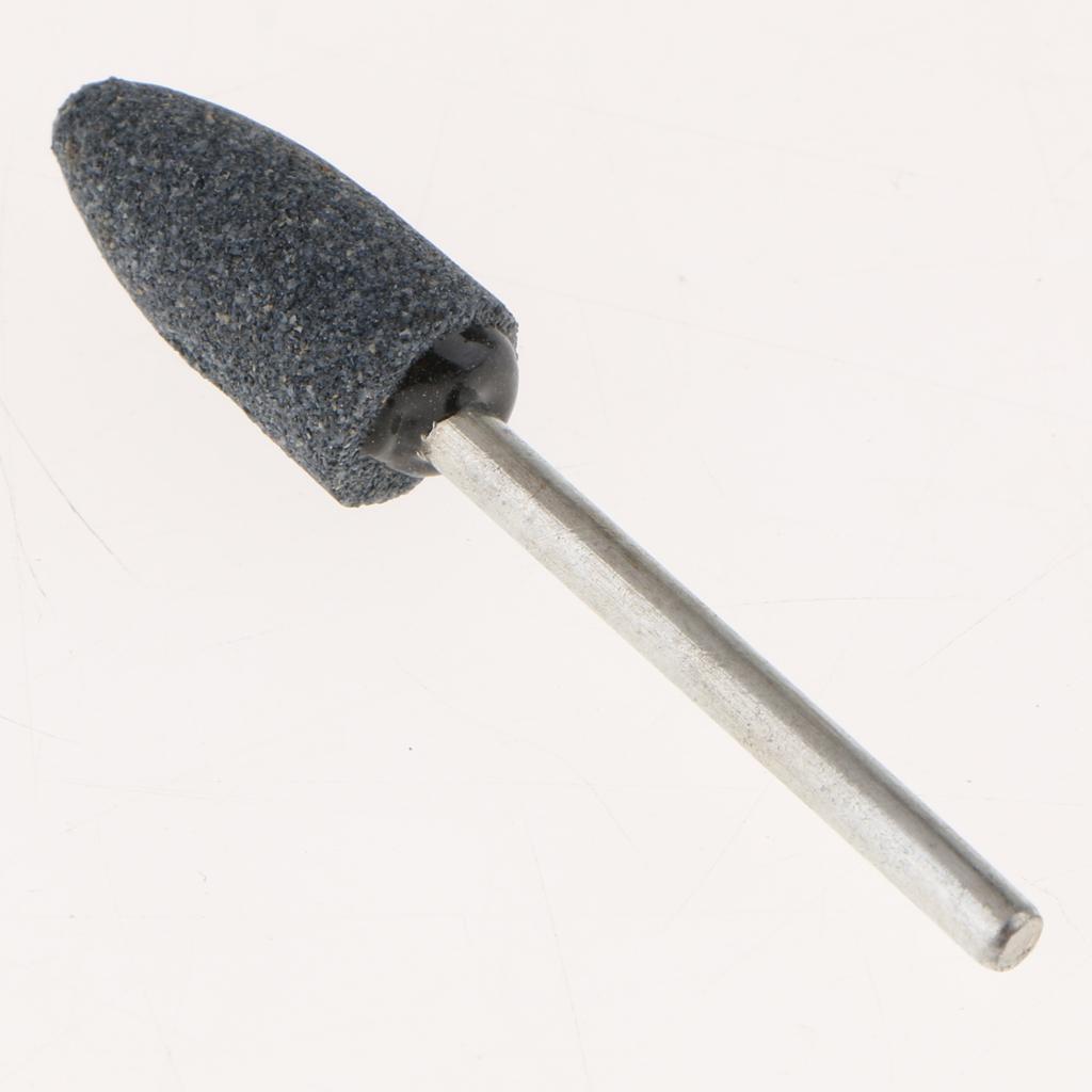 5Pcs Polishing Grinding Head,Mounted Point,Grinding Head Buffing Bits 3mm