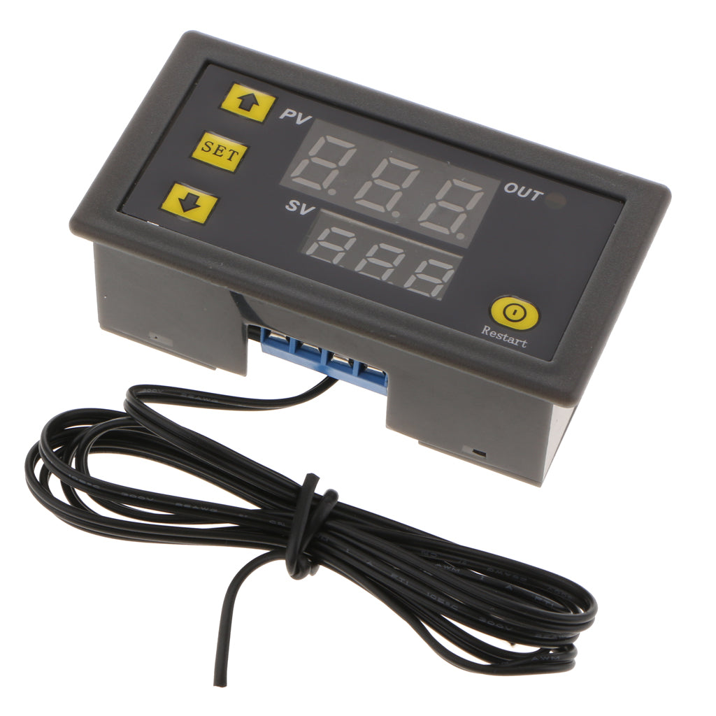 W3230 Digital Display Relay Temperature Controller Thermostat Regulator 24V