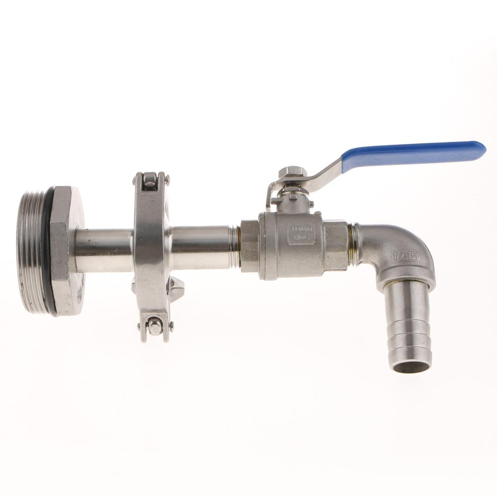 90 Degree Ton Barrel Replacement Outlet Tap for Oil Water Outlet Discharge Port Inner Diameter 20MM