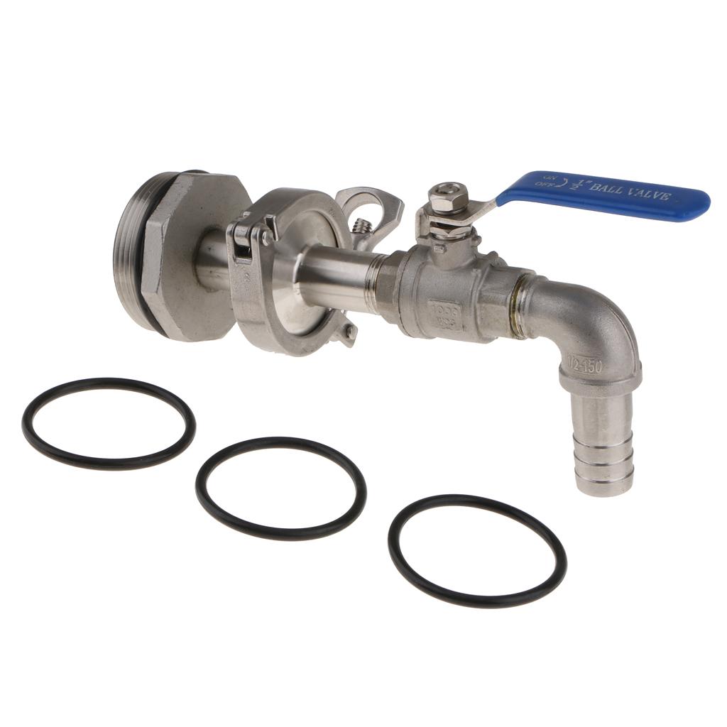 90 Degree Ton Barrel Replacement Outlet Tap for Oil Water Outlet Discharge Port Inner Diameter 20MM