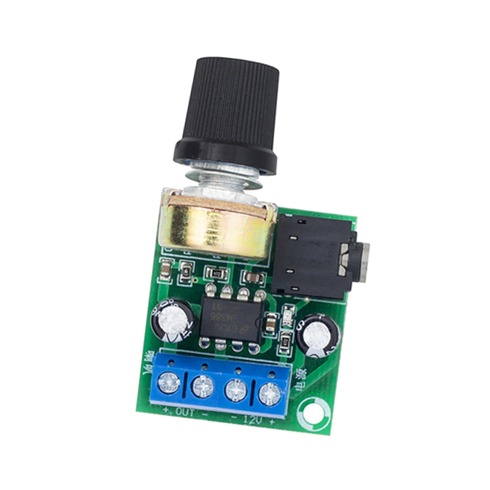 2PCS LM386 Audio Amplifier Board 0.5-10W DC3-12V Stereo AMP Single-Channel