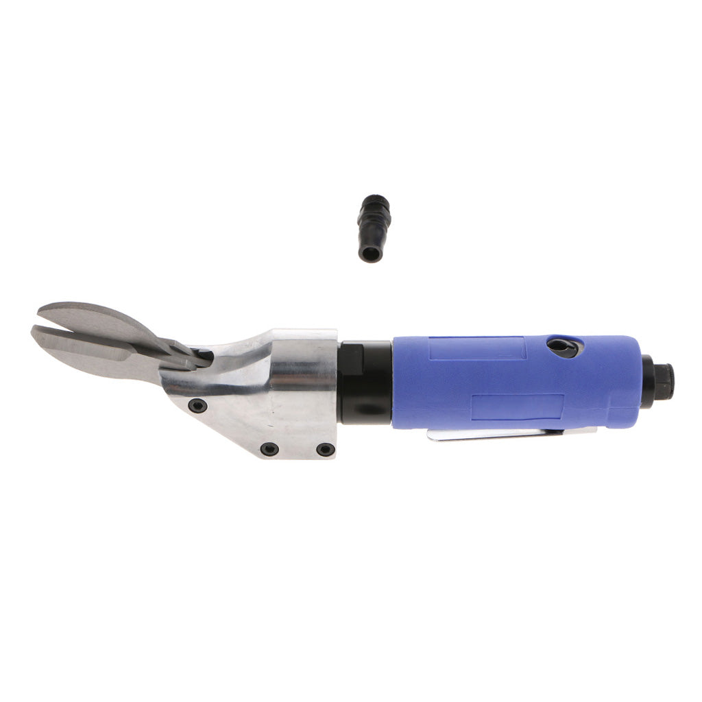 Air Scissors Metal Cutter Shear Mesh Cutting Tools Blue Straight Type