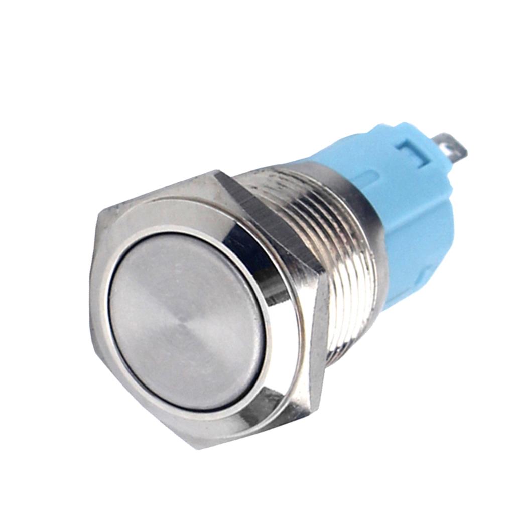 16mm Metal Push Button Switch,Latching Momentary Button On-Off Self-locking