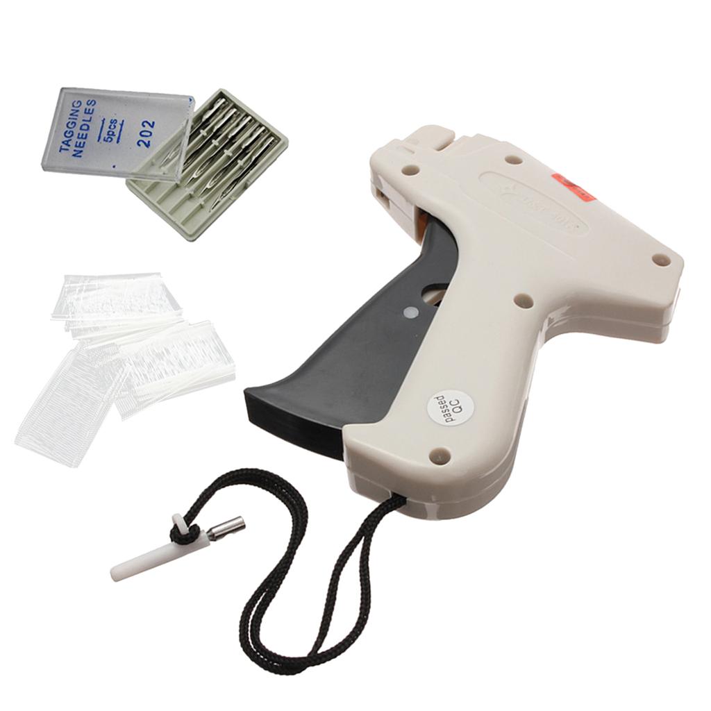 Clothes Garment Price Label Tagging Tag Machine + 1000 Barbs + 5 Needle