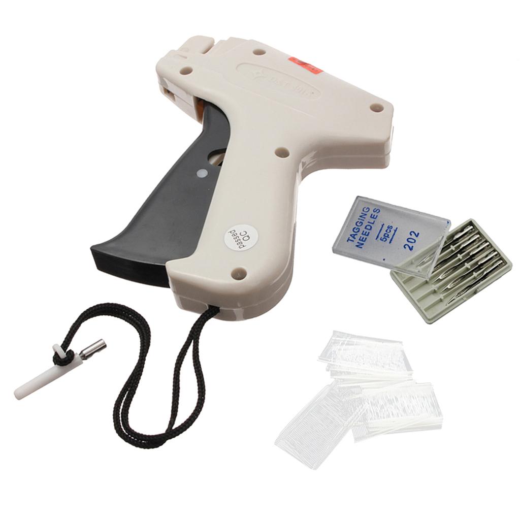 Clothes Garment Price Label Tagging Tag Machine + 1000 Barbs + 5 Needle
