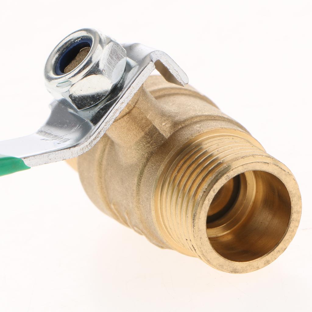 Copper Ball Valve Thick Brass Inner Wire Tap Water Pipe Valve