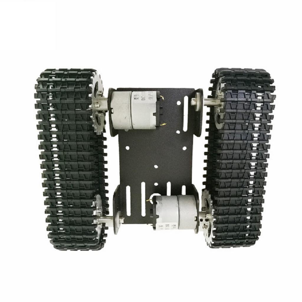 Mini T101 Smart Robot Chassis Tank Followed Car Platform with 33GB-520 Motor