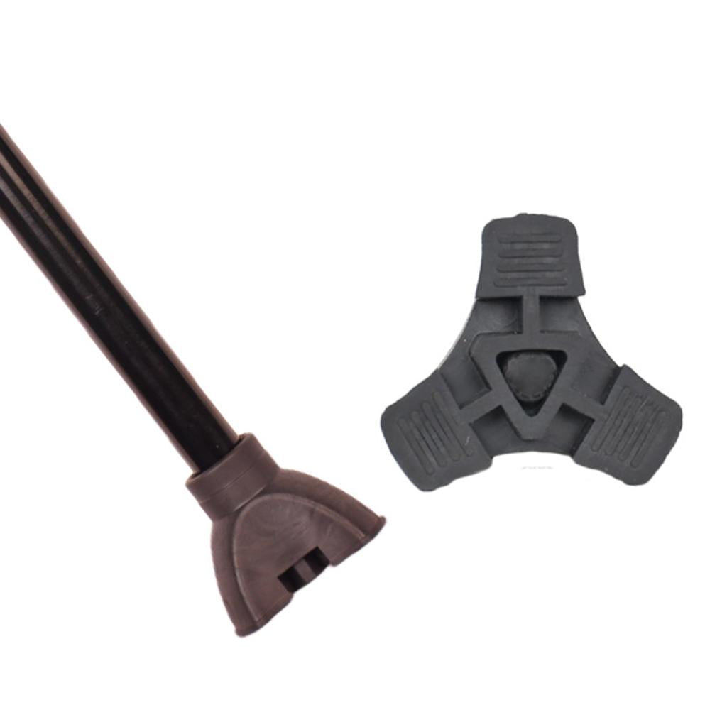 5Pcs Trekking Poles Walking Stick Canes Replacement Rubber Tips Caps 19mm