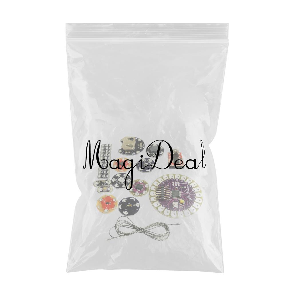 Lilypad Kit Wearable Sewable Electronics Leds Suite ATmega328P