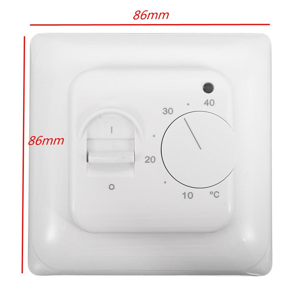 AC230V Manual Underfloor Heating Electric Thermostat Switch wit Floor Sensor