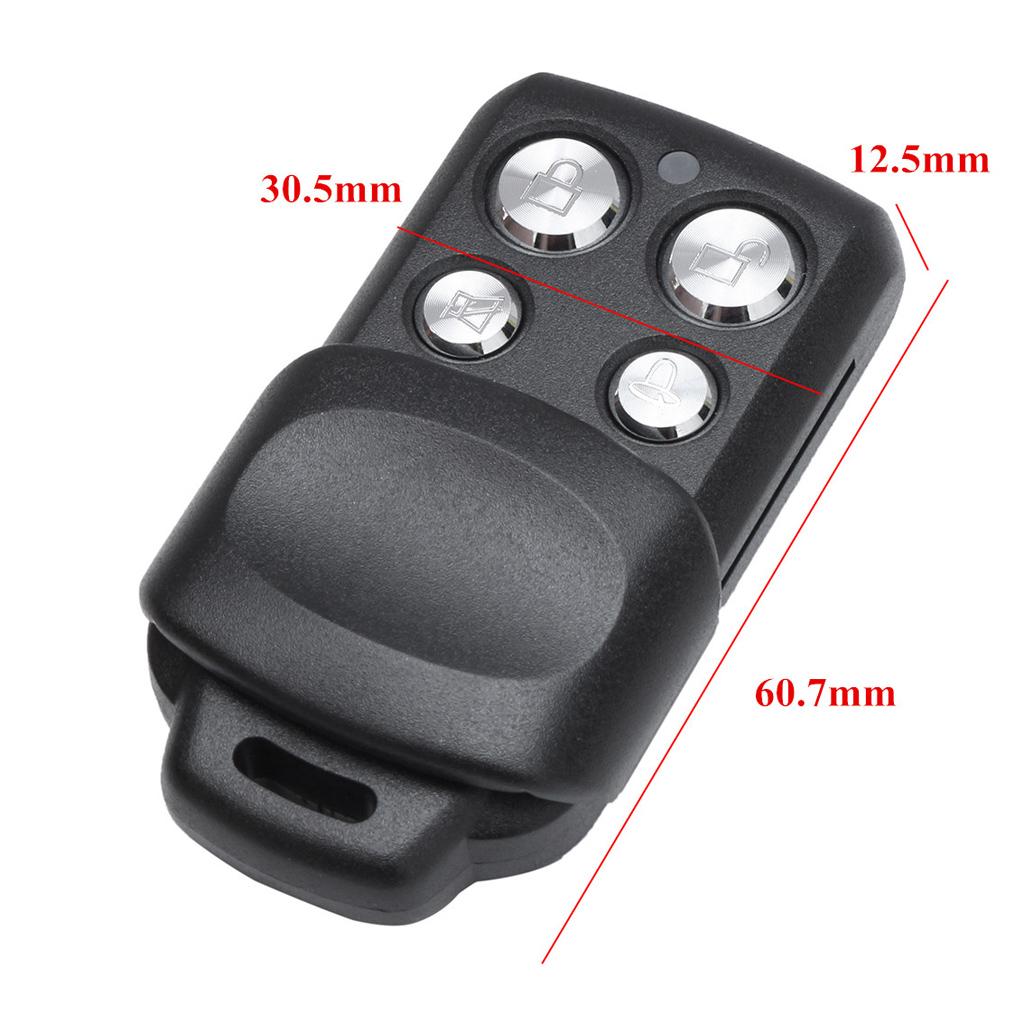 433MHz 4 Button Garage Door Opener Remote Control For Chamberlain MotorLift