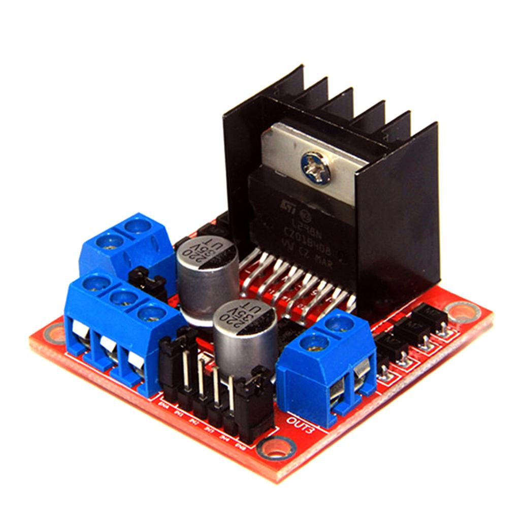 2H Bridge DC Stepper Motor Drive Module L298N RC Toy Car Tank RemoteControl