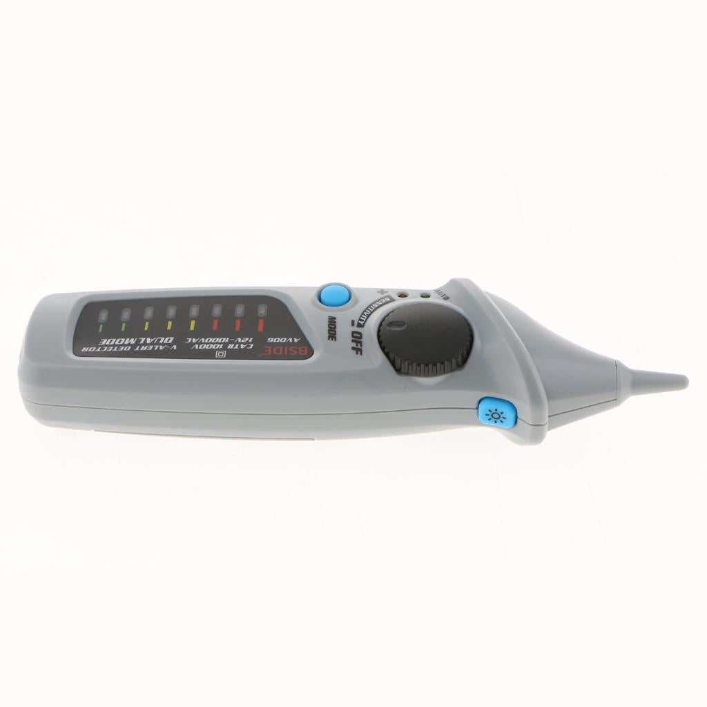 1 Piece BSIDE AVD06 Non-contact Voltage Detector Test Pen Power Tester Gray