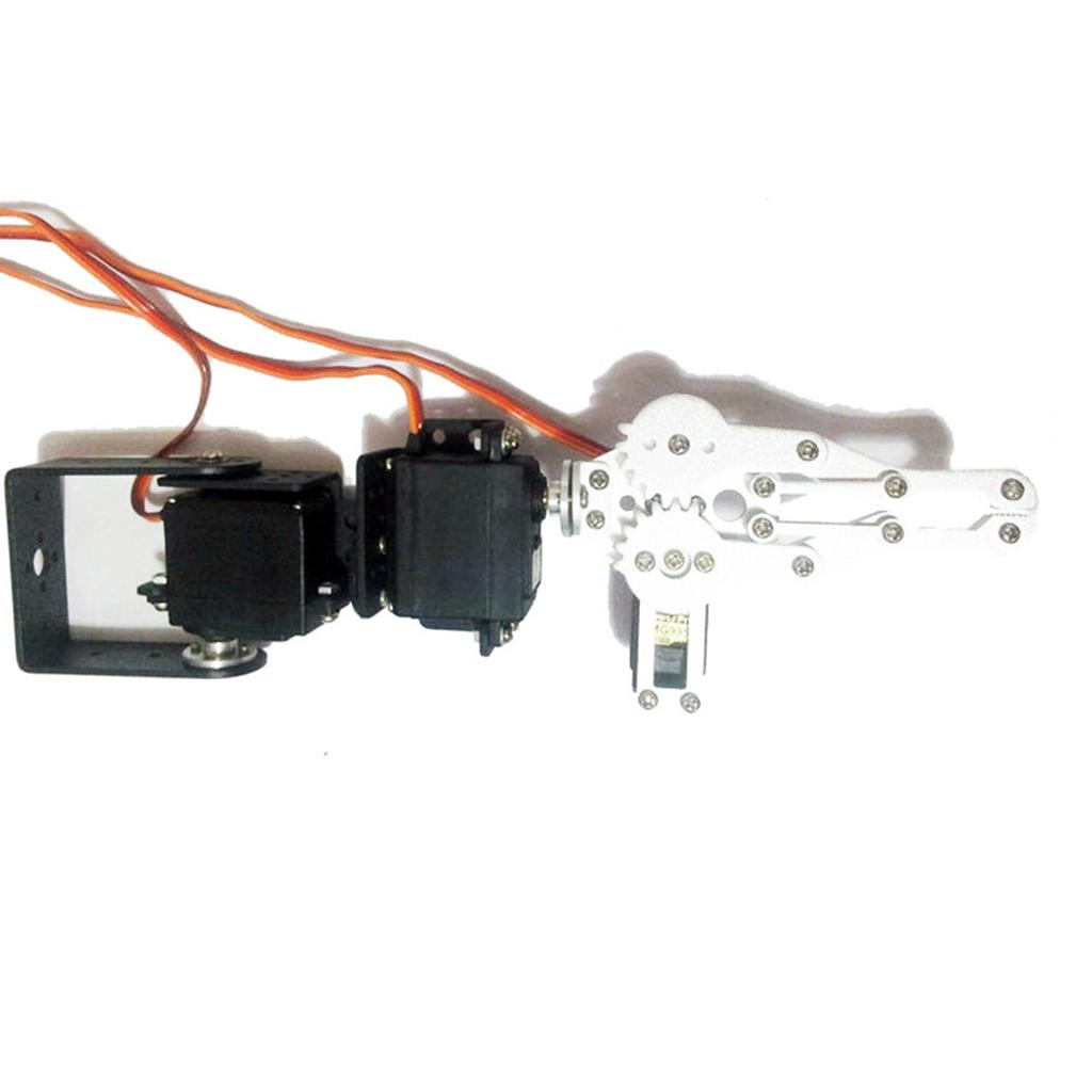 3 DoF Robot Arm Robotic Metal Mechanical Claw Arm Kits + Analog Servo