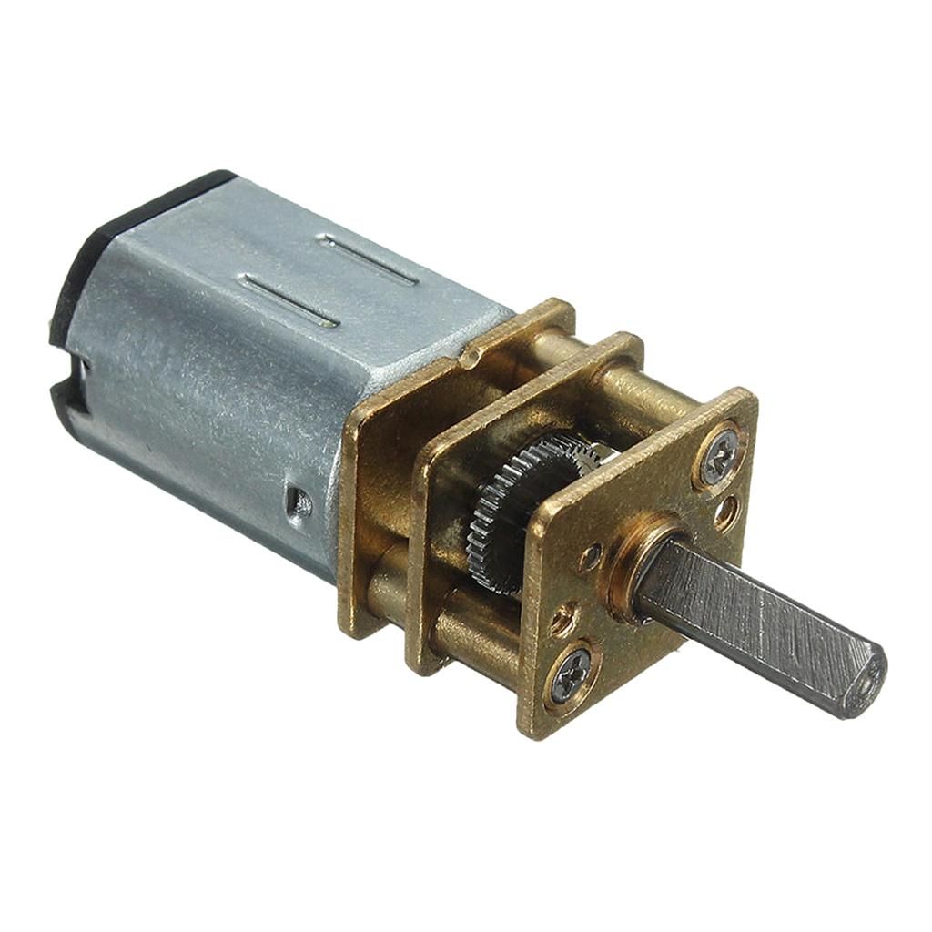 N20 DC 6V 200RPM Mini Metal Gear Motor With Gearwheel