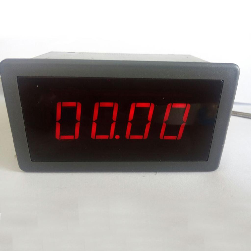 LED Digital Tachometer Motor Tach Speed Gauge Meter Tester 10-9999 RPM red