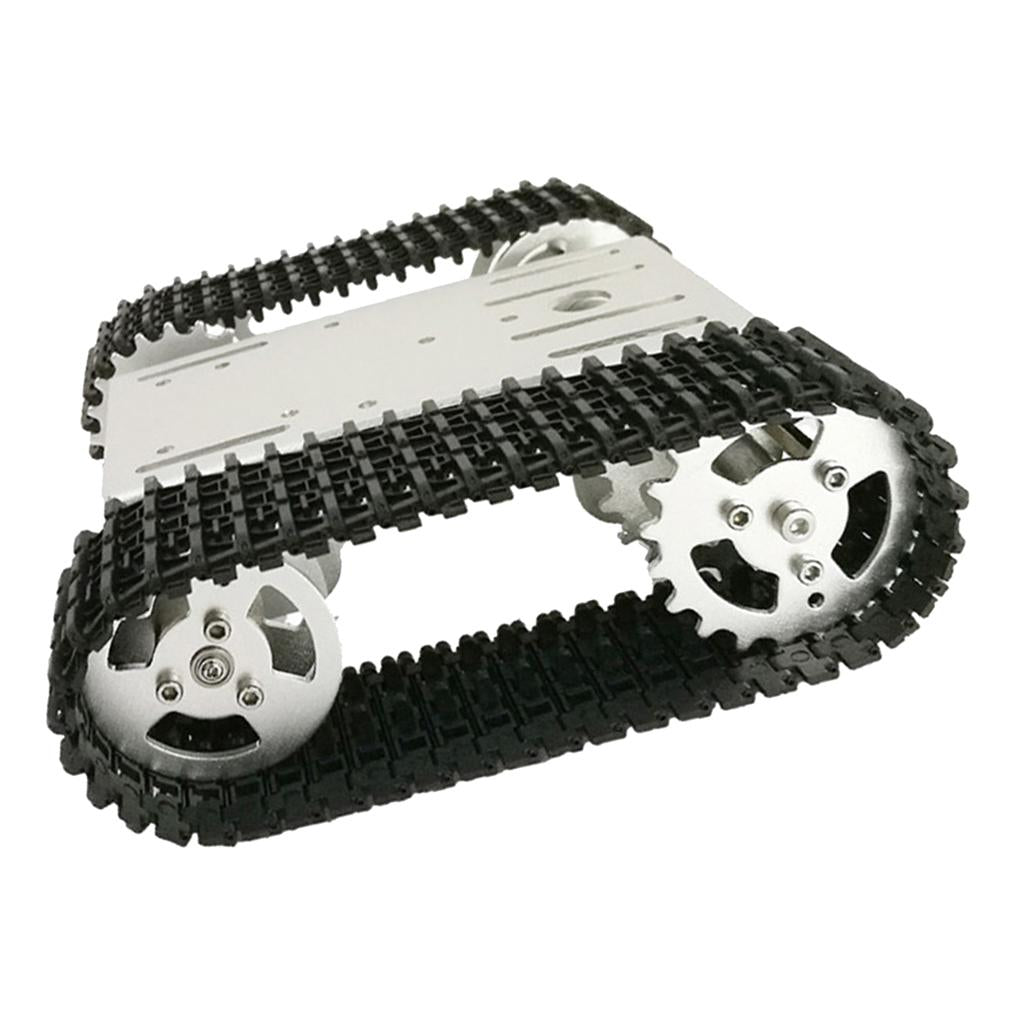 T101 Smart Robot Chassis Tank Followed Car Platform 12V with Code Wheel