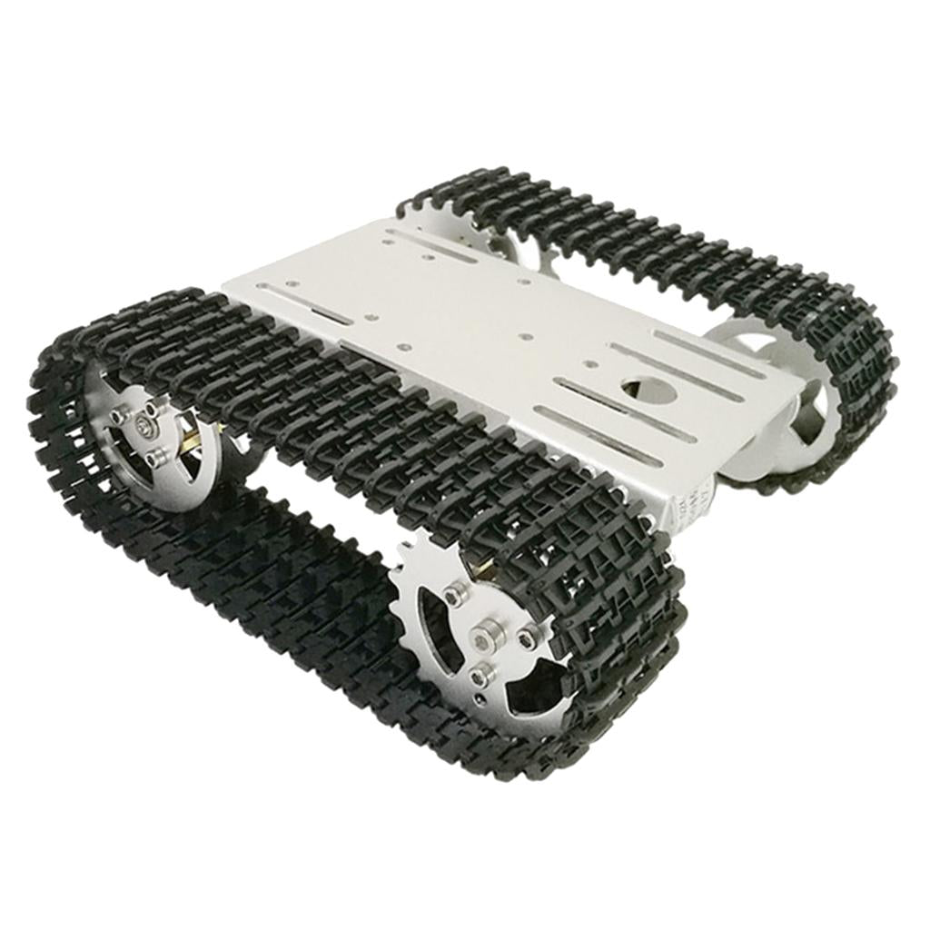 T101 Smart Robot Chassis Tank Followed Car Platform 12V with Code Wheel