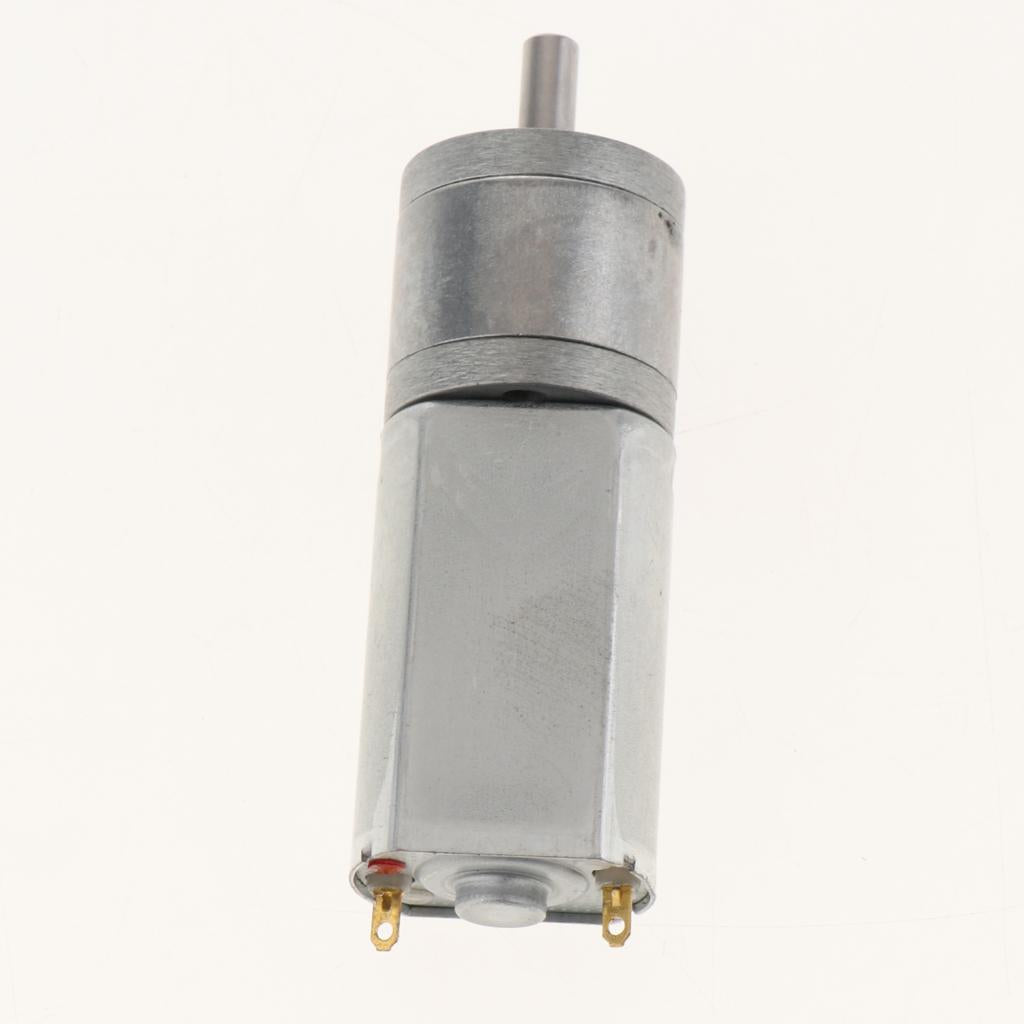 DC 6-24V High Torque Worm Geared Gear Speed Reduction DC Motor