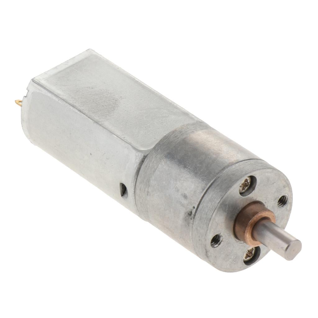 DC 6-24V High Torque Worm Geared Gear Speed Reduction DC Motor
