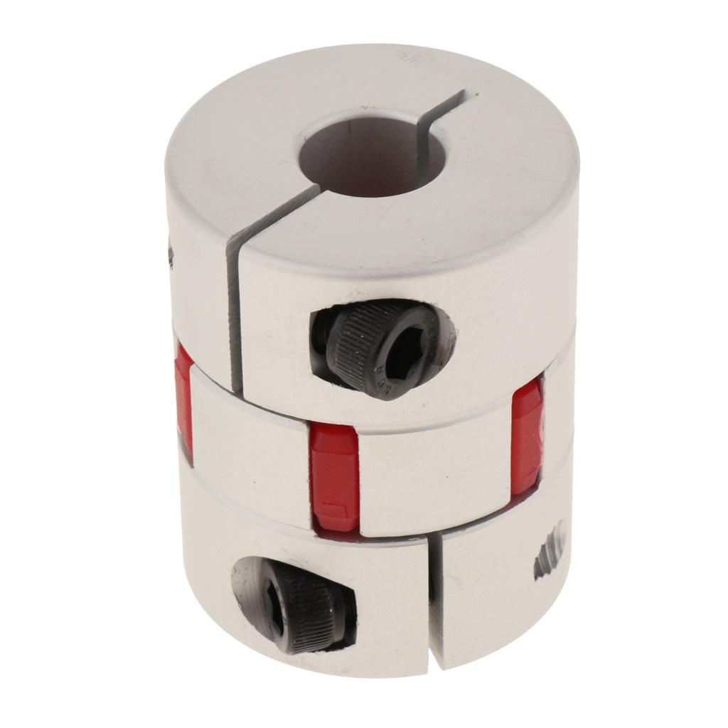 CNC Flexible Jaw Spider Plum Coupling Shaft Coupler D 40mm L50mm