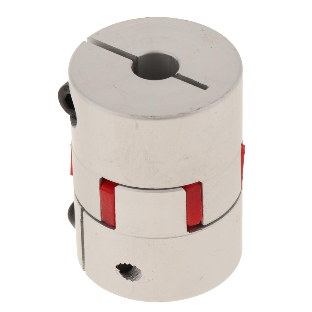 CNC Flexible Jaw Spider Plum Coupling Shaft Coupler D 30mm L40mm