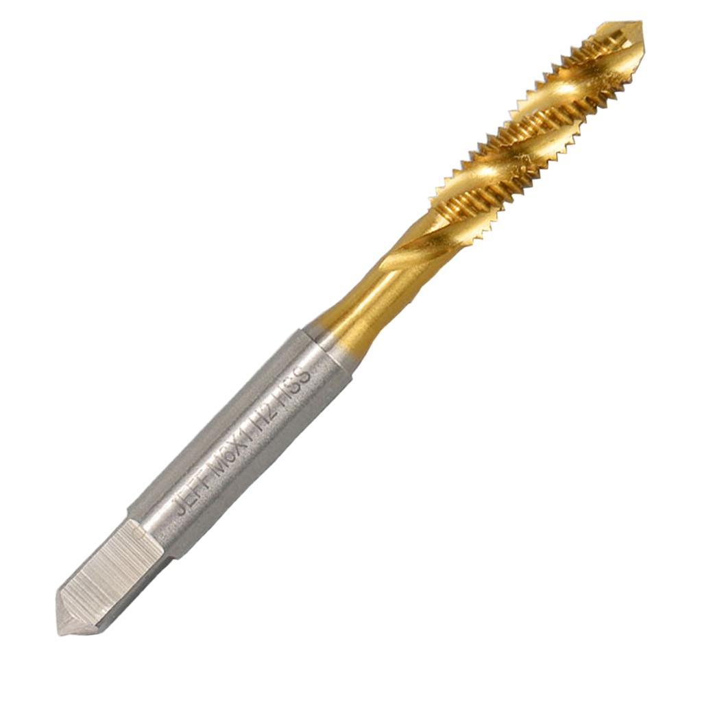 Titanium Coated Spiral Tap M6x1