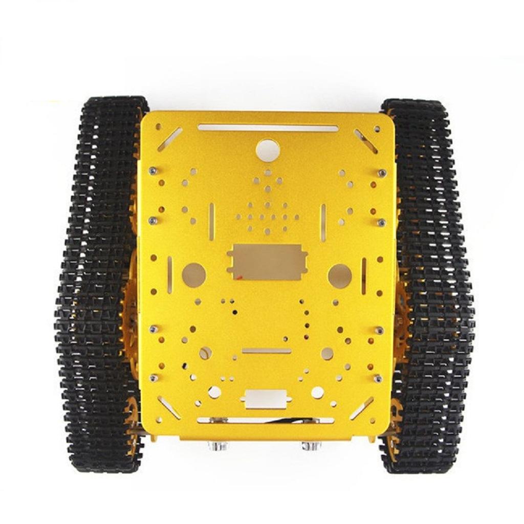 T300 Crawler Robot Chassis Tank Car DIY Kits Plastic Track 12V Code Disc Motor