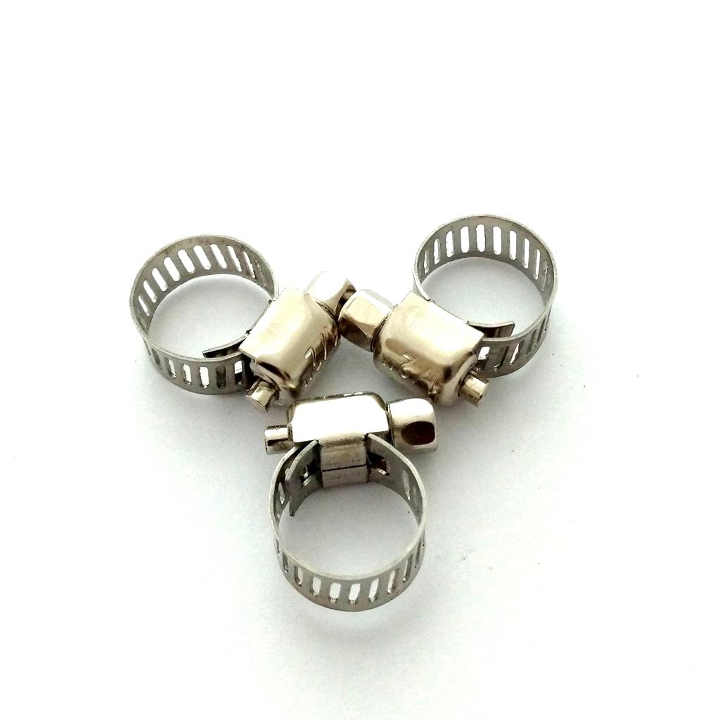 10pc Tube Clamp Homebrew Fit Tube O.D Handle Clamp Stainless Steel Hose 8-12mm