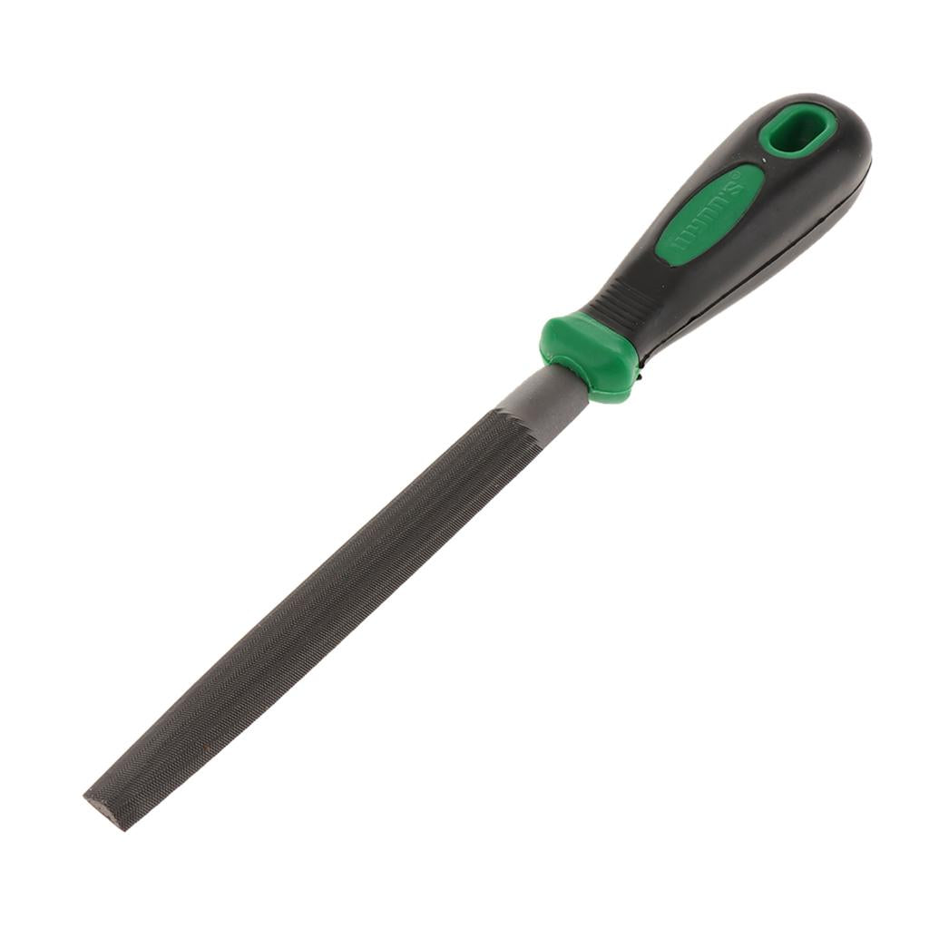 Double Color Handle Semicircular File Industry Tool Steel Needle Files 150mm