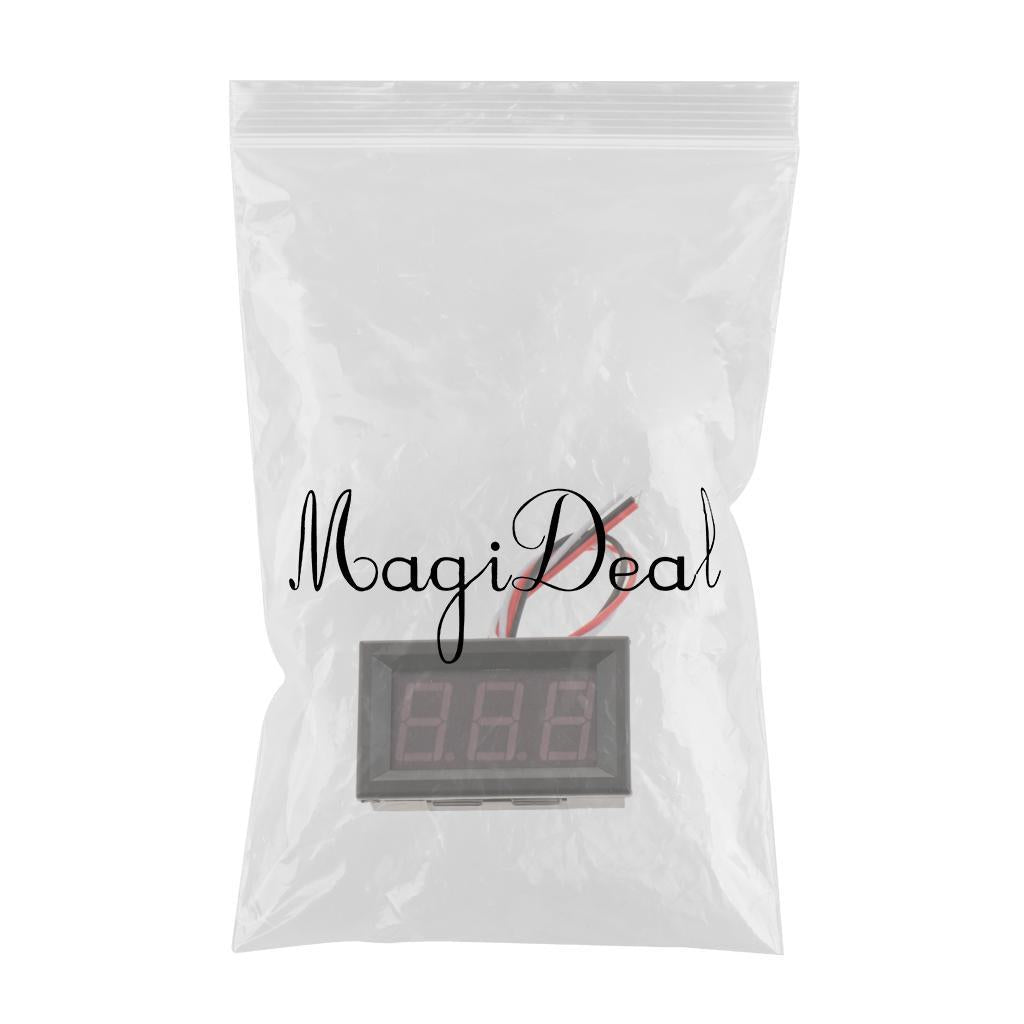 DC 0-100V Three-wire LED Panel Digital Voltage Volt Meter Display Voltmeter