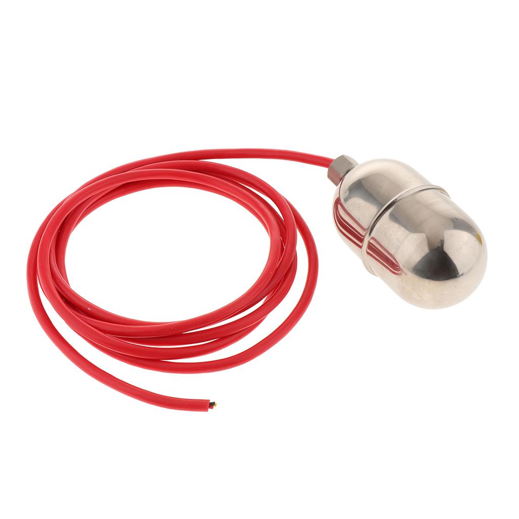 FYKG Tank Pool Level Liquid Sensor Water Float Switch Stainless Steel 3M