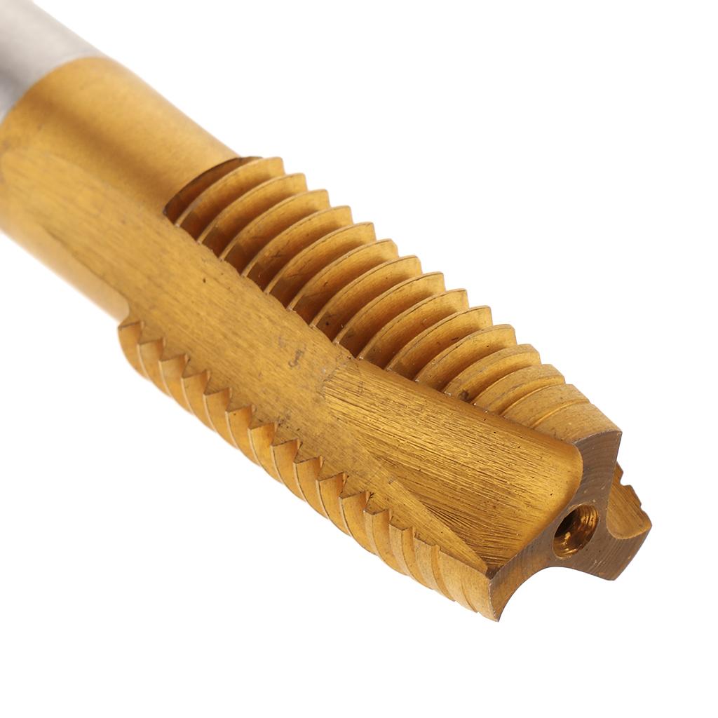5Pcs HSS Metric Taper Plug Tap Right Left Reversible Hand Thread Drill Bits M16Thread