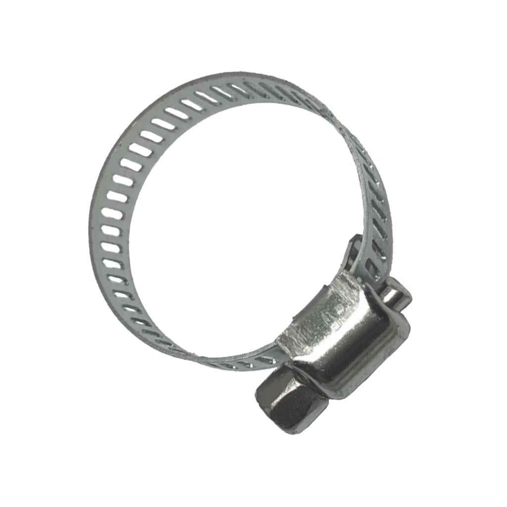 SS Hose Clamp Adjust Fuel Line Pipe Worm Gear Clip Clamp Fasterner 19-29mm
