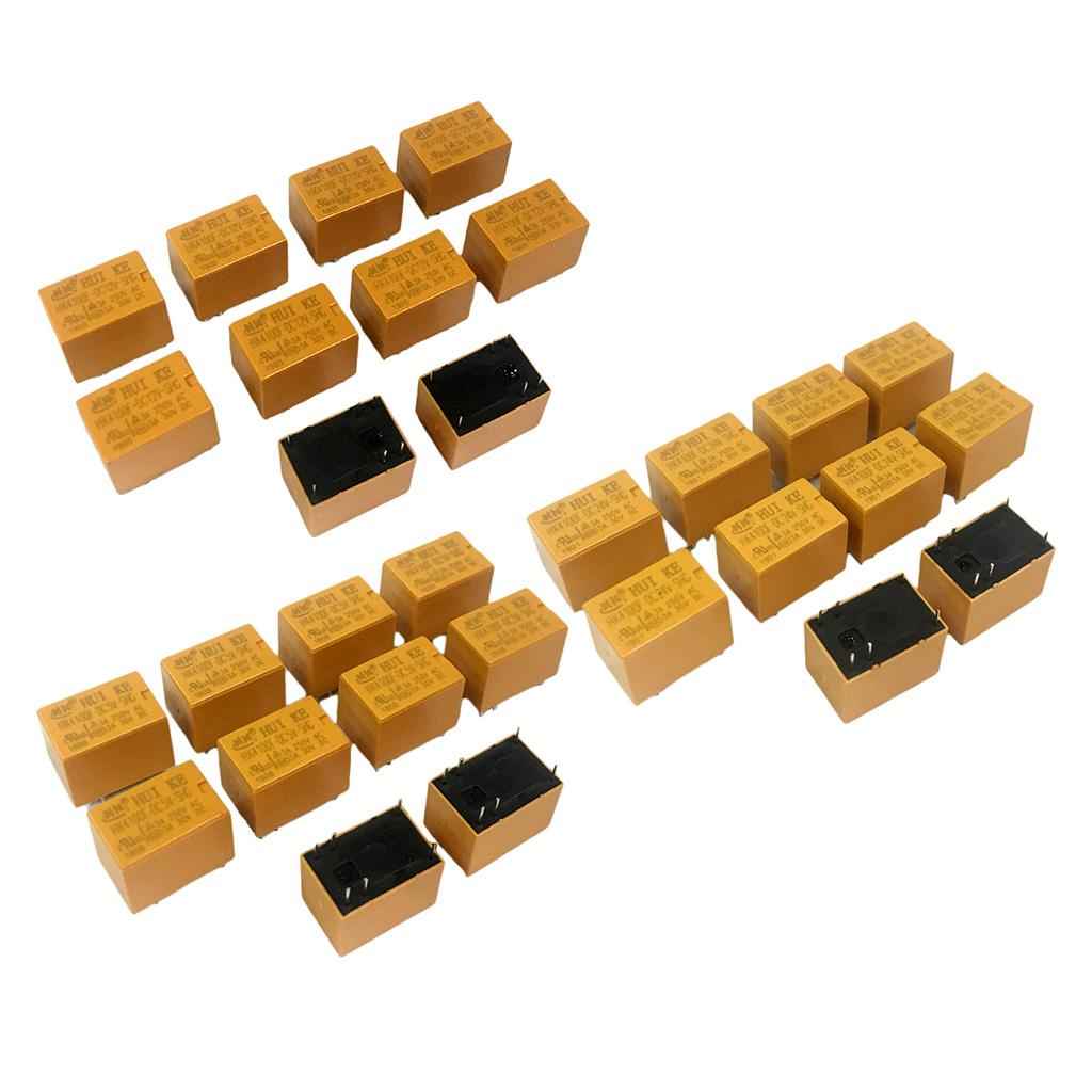 Mini Power Relay Relay HK4100F-DC12V-SHG 6 Pin 5V 12V 24V Songle Relay DC5V