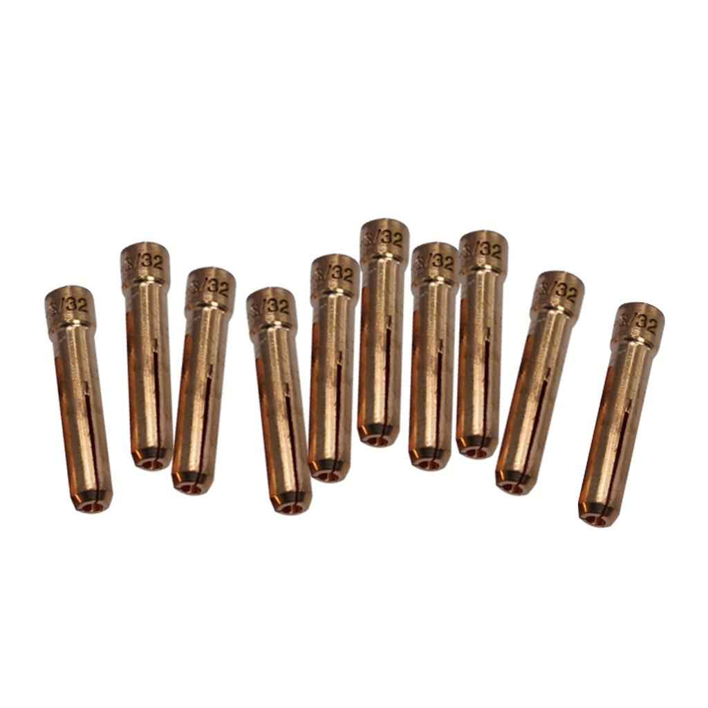 10pcs TIG Collet Tips For WP9 18 26 TIG Welding Torch Series 2.4mm