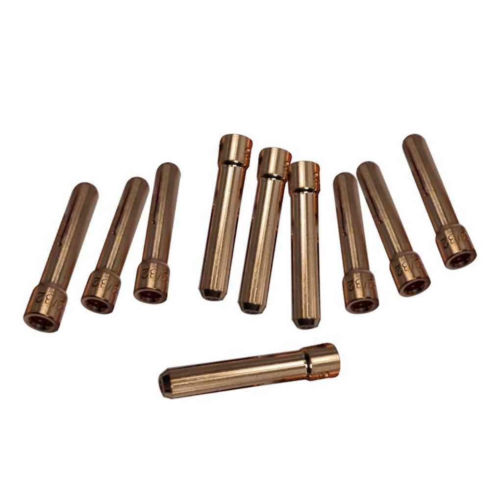 10pcs TIG Collet Tips For WP9 18 26 TIG Welding Torch Series 2.4mm