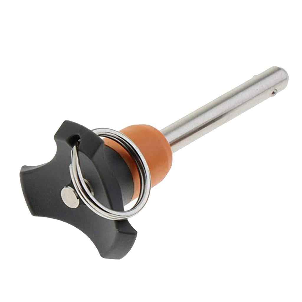 Steel Quick Release Ball Lock Pin Plug Pin Dia 6mm DIY Tools Accessory