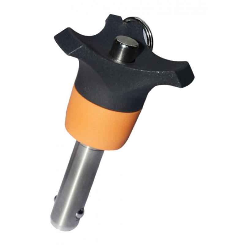 Steel Quick Release Ball Lock Pin Plug Pin Dia 6mm DIY Tools Accessory