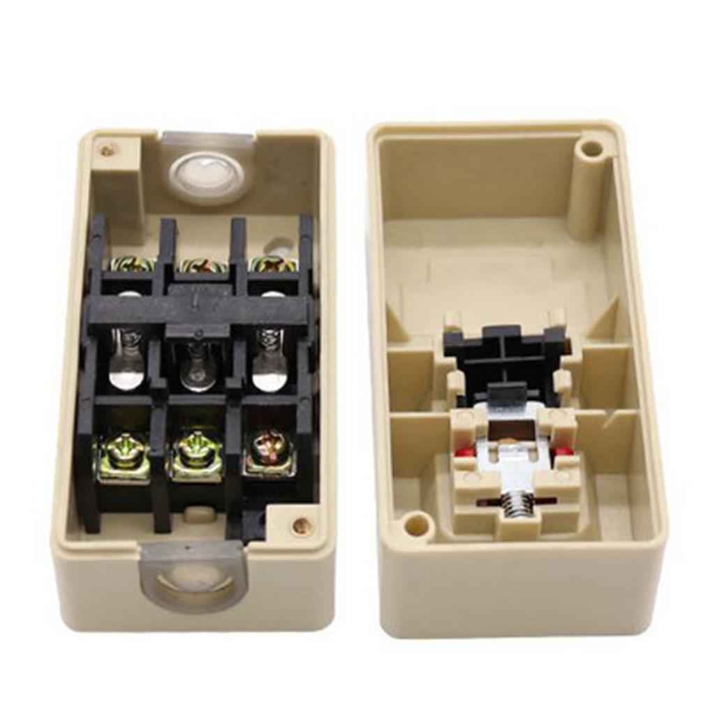 TBSP-330 3 Phase 3.7Kw 30A Power Push Button Switch Station ON/OFF Lock Tend