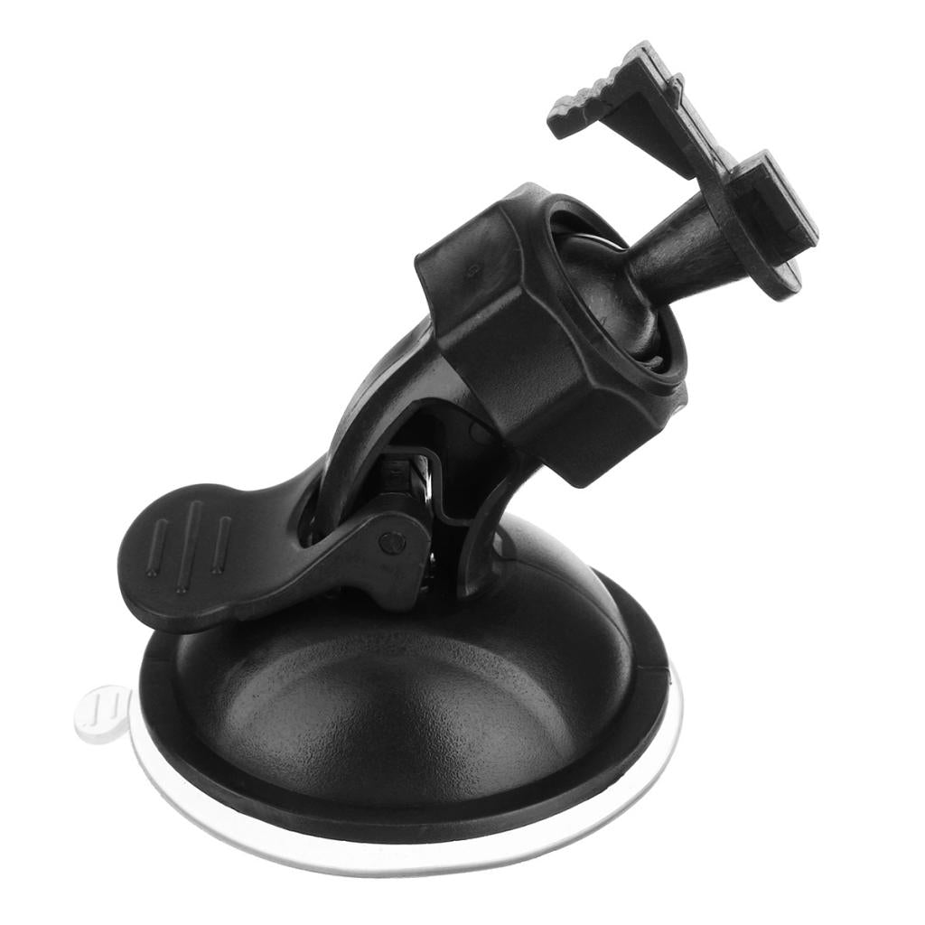 4" Car Night Vision Dash Cam Suction Cup 3 Lens Full HD Wide Angle Black