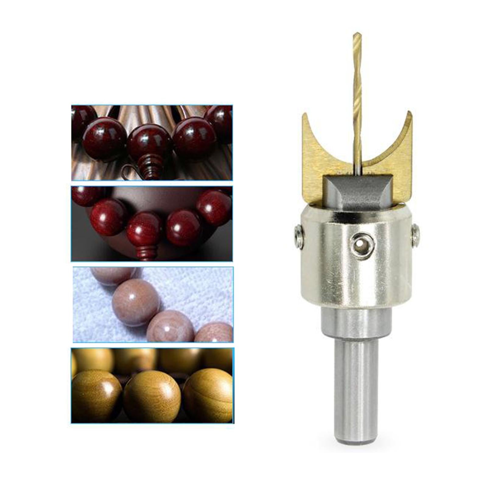 Wood Beads Maker Buddha Beads Drill Bit Milling Cutter Set 6-12 Set