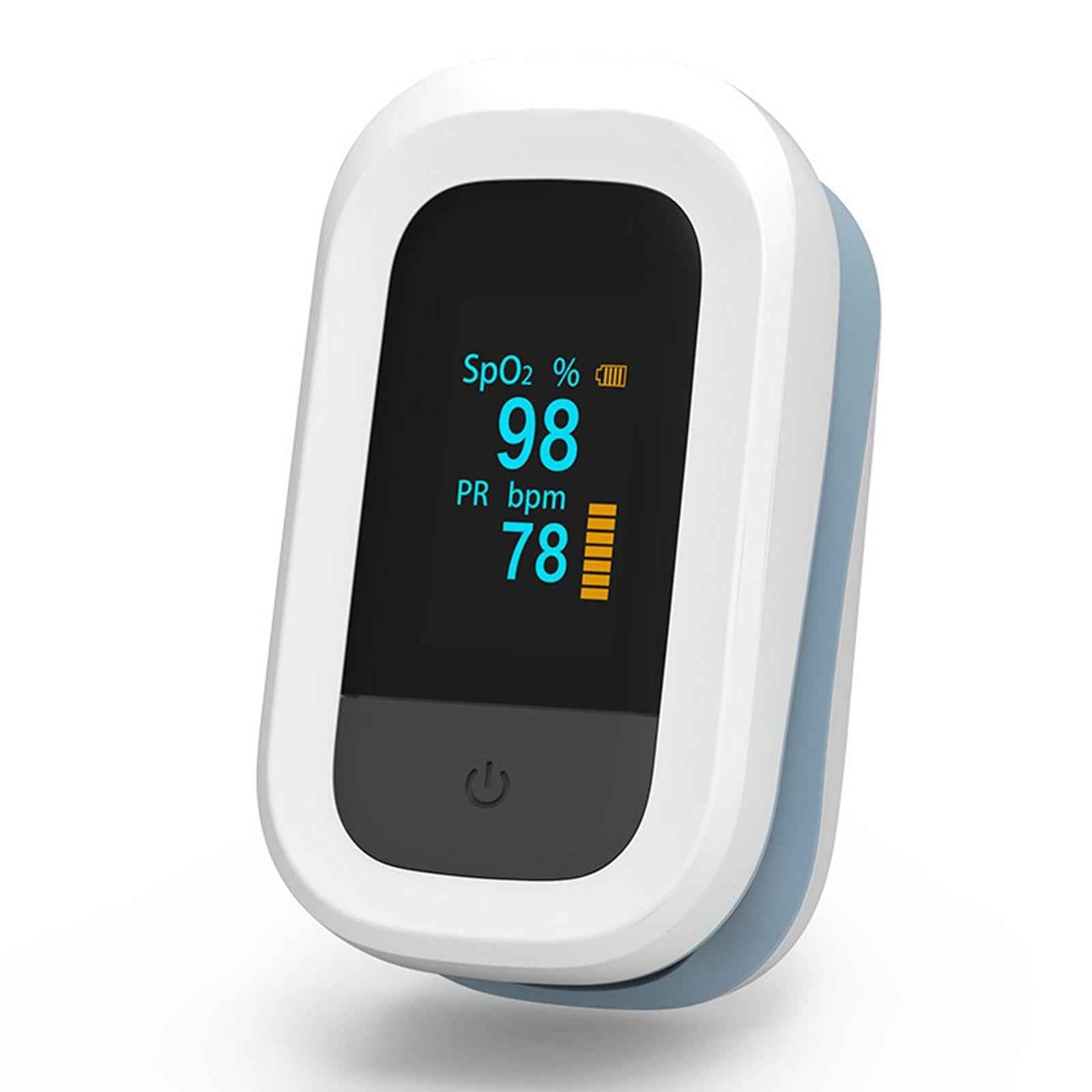 Digital Finger Oximeter Finger Clip Saturation Meter with Lanyard Home Tools