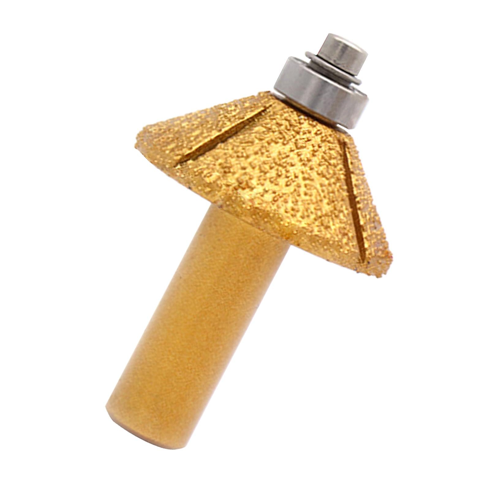 Diamond Rounding Cutter Router Bits Stone Trimming Milling Cutter