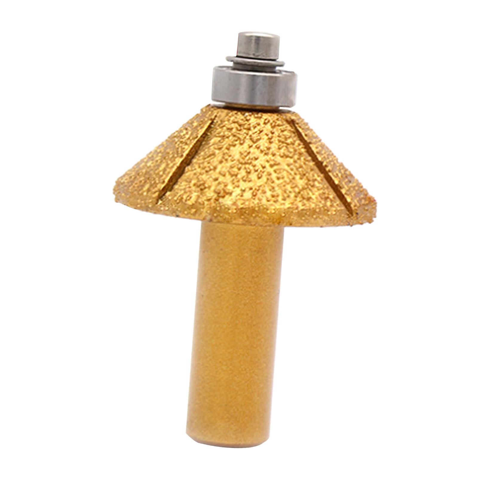 Diamond Rounding Cutter Router Bits Stone Trimming Milling Cutter
