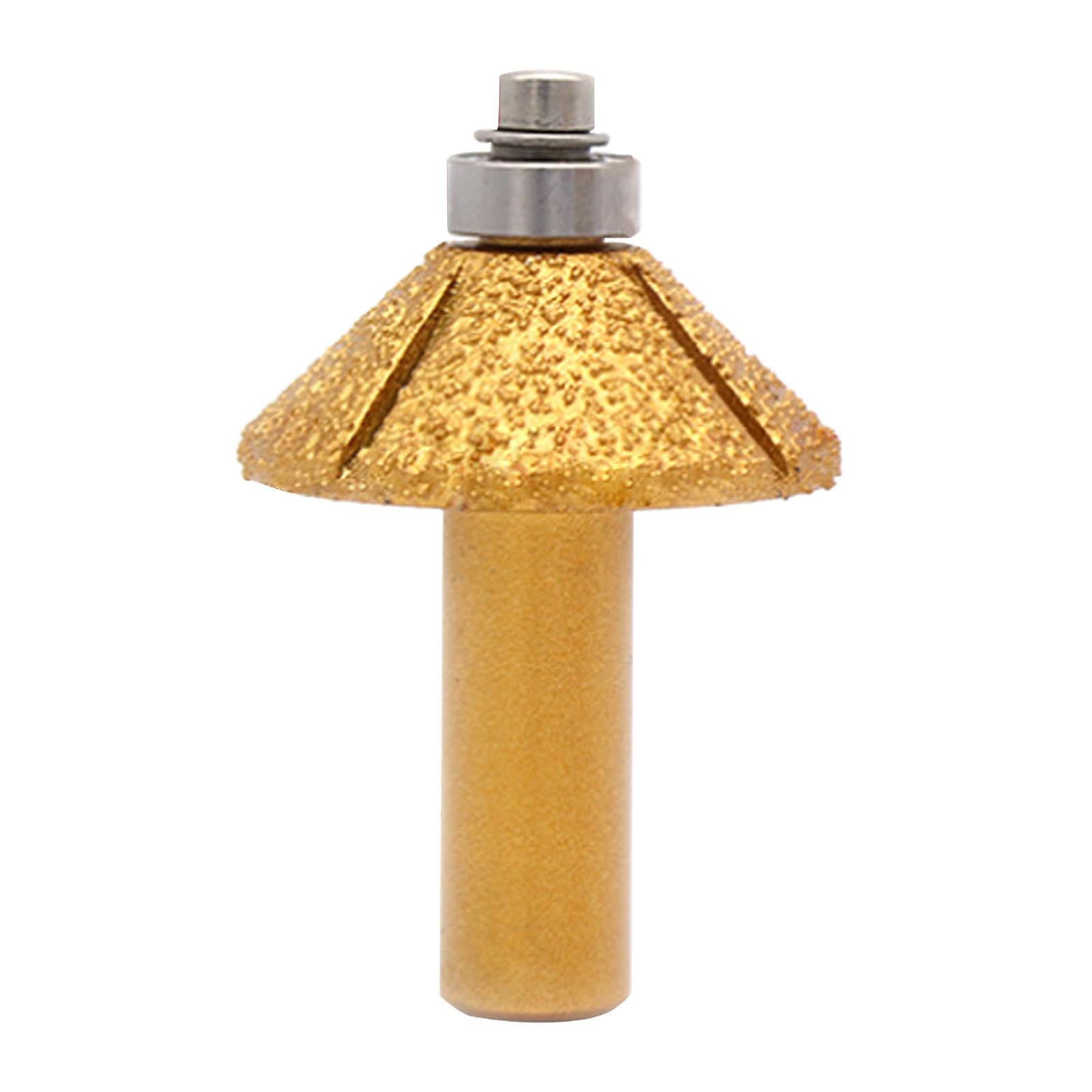 Diamond Rounding Cutter Router Bits Stone Trimming Milling Cutter